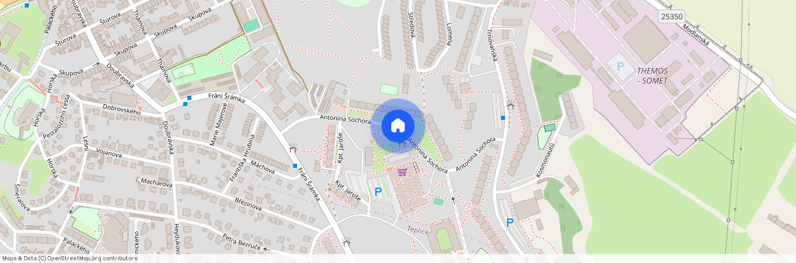 Antonína Sochora, Teplice - Trnovany