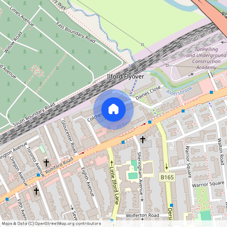 Colchester Avenue, E12, London