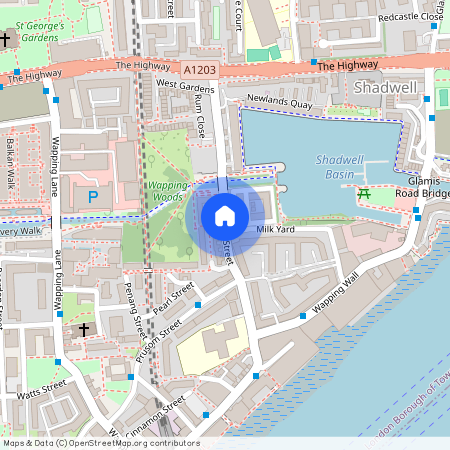 Wine Close, Garnet Street, Wapping, E1W