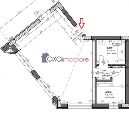 Apartament 1 camere de inchiriat in Cluj-Napoca, Iris ID 6419 - Photo 2
