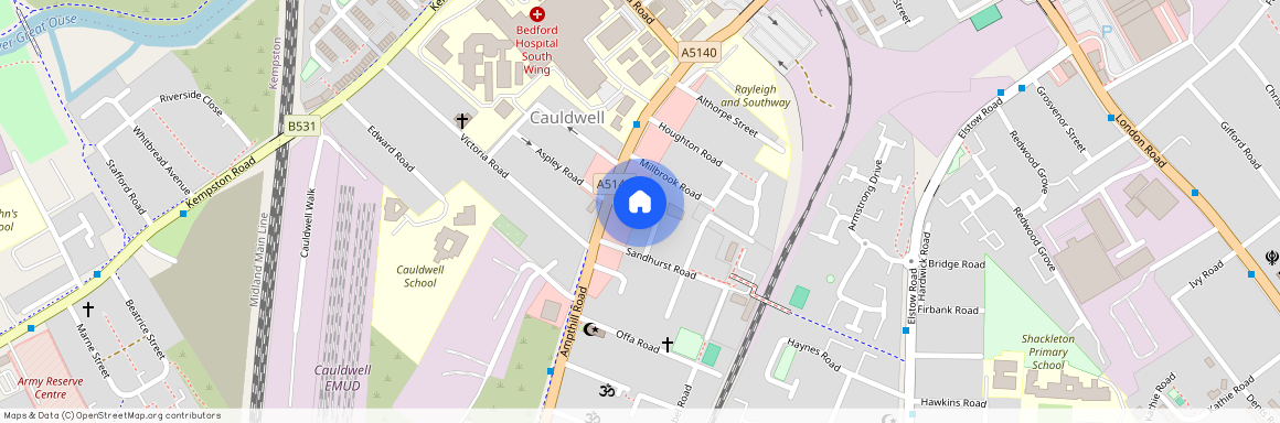 Ridgmount Street, Bedford MK42