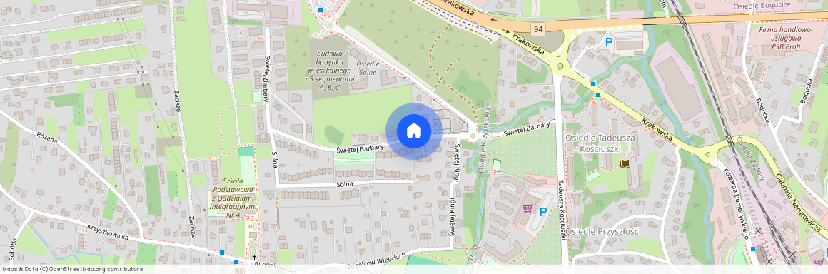 ul. św. Barbary, Wieliczka, Wieliczka, wielicki, małopolskie