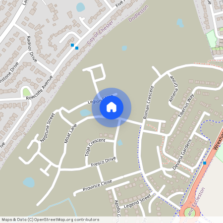 Moat Lane, Chester, Cheshire, CH4