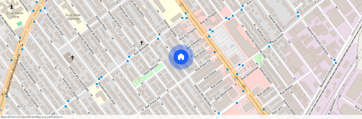 10663 Av. des Récollets, Montréal (Montréal-Nord), QC H1H