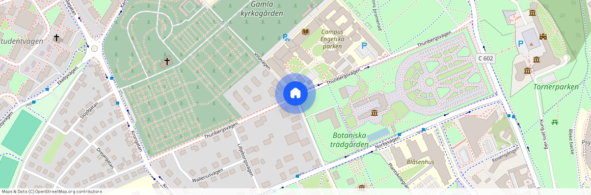 Thunbergsvägen, Uppsala
