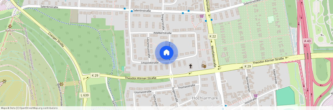 Klemensstraße 8, 45661, Recklinghausen