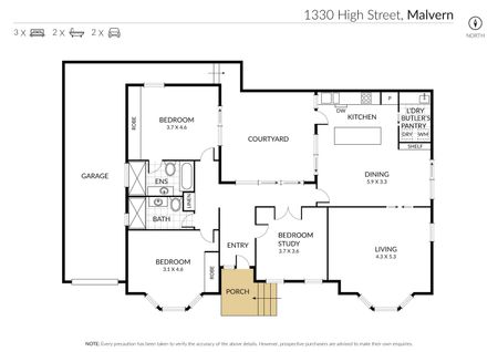 1330 High Street, Malvern VIC 3144 - House For Rent | Domain - Photo 2