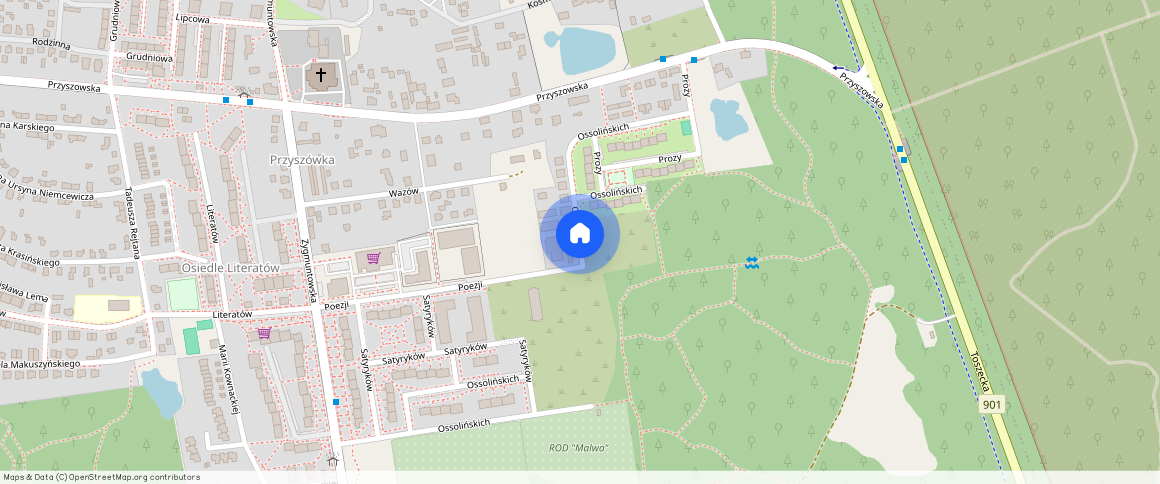 Gliwice, Ossolińskich