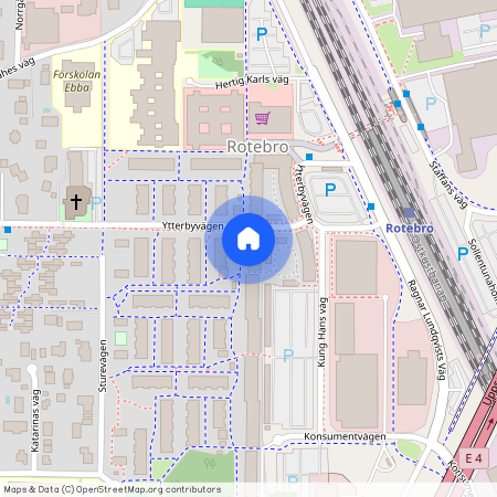 Kung Hans väg 93 a, Rotebro