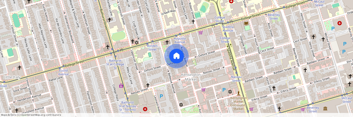 76 Oxford Street Unit# Basement, Toronto