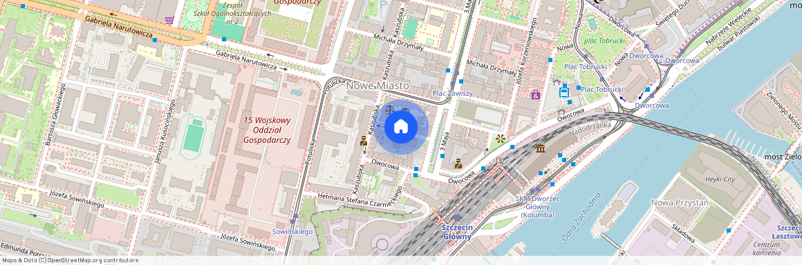 ul. Bolesława Limanowskiego, Nowe Miasto, Śródmieście, Szczecin, zachodniopomorskie