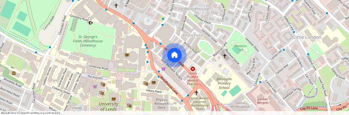 Blenheim Walk, Hyde Park, Leeds