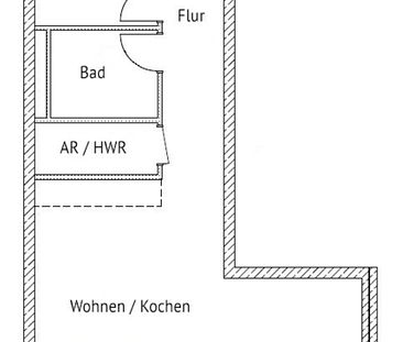 PERFEKTES ZUHAUSE // Gemütliche 2-Raum-Wohnung mit Balkon und offenem Wohn-/Kochbereich - Foto 2