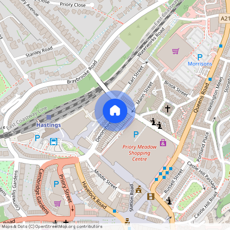 Flat 18, 2 Martin Court, Hastings, TN34 1DY