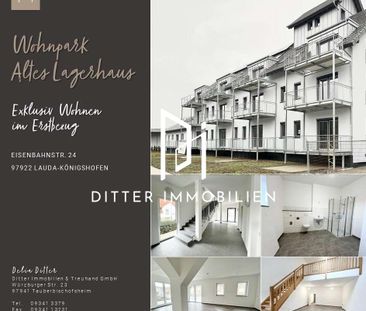 MIETE ERSTBEZUG - Exklusiv wohnen in Königshofen! 3-Zimmer-EG-Wohnung - Foto 1