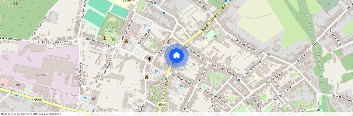 Rue des Alliés 19 1, 7080 Frameries, België