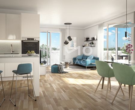 53,49qm 2Zi S-Gartenwohnung, Erstbezug, ökologische Bauweise - Foto 3