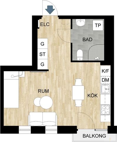 Kurirgatan 24 B - Foto 3