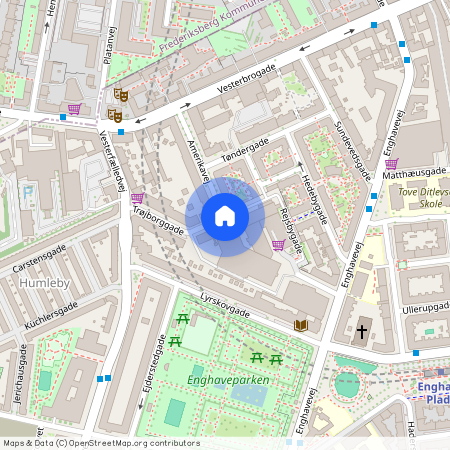 Amerikavej 19A, 3. 301., Amerikavej, 1756 København V