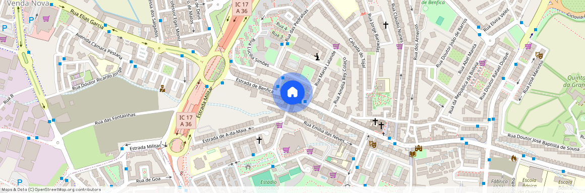 Estrada de Benfica, Lisbon, Lisbon 1500