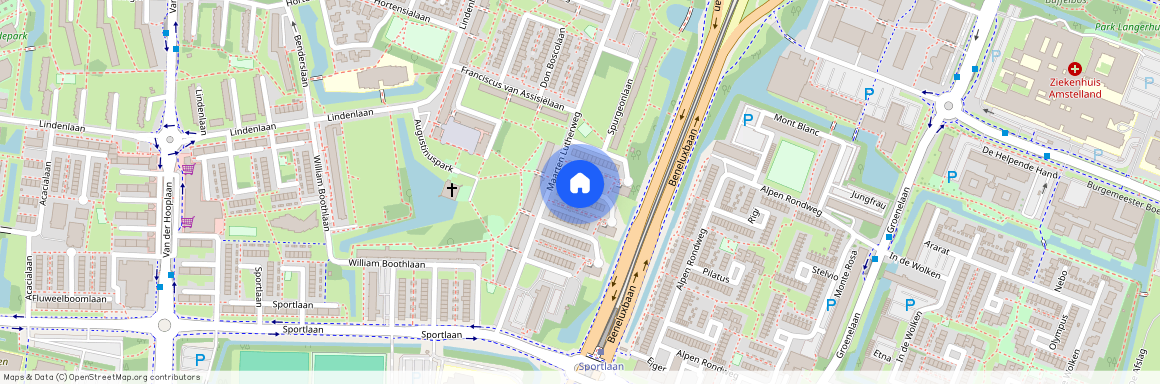 Augustinuspark, 1185 AM, Maarten Lutherweg, Amstelveen