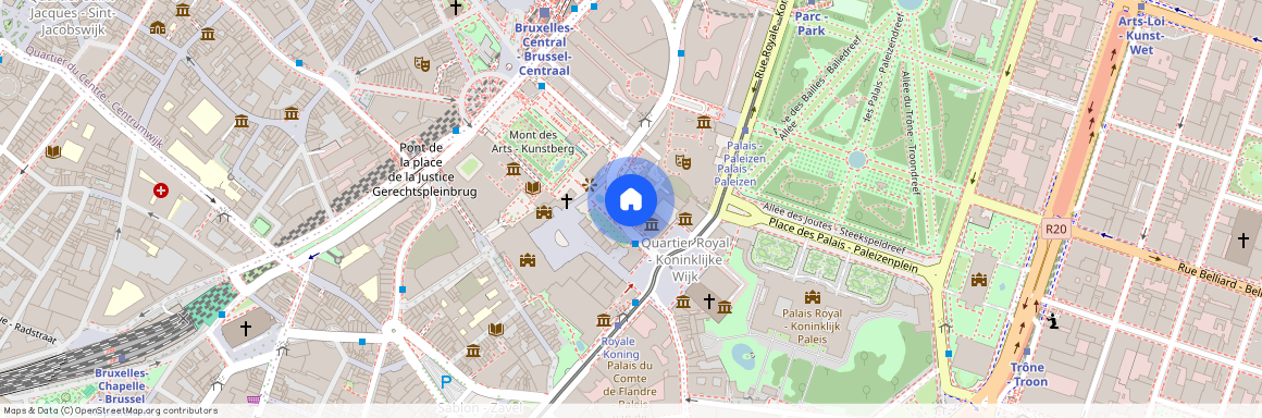 Coudenberg, 76, 0, 1000, Brussel