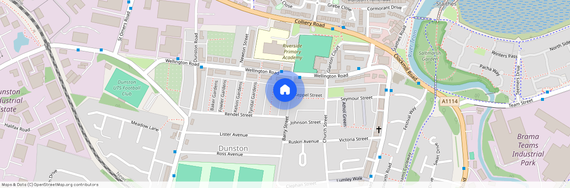 Barry Street, Dunston, Gateshead, Tyne and Wear, NE11