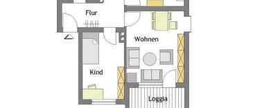 Modernisierte 3-Zimmer-Wohnung in Mülheim-Saarn - Foto 1