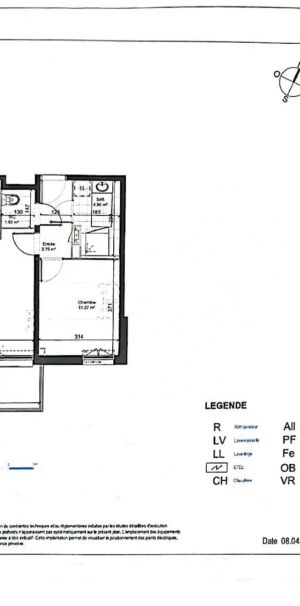 Appartement à louer 2 pièces 45.83m² - Photo 2