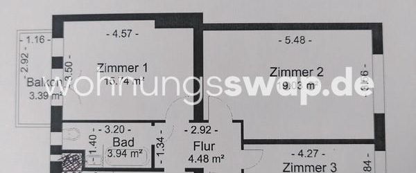 Wohnungsswap - 3 Zimmer, 63 m² - Gilgenburger Pfad, Berlin - Foto 1