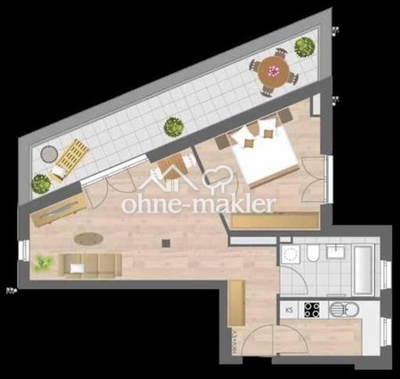 Erstbezug! Attraktive 2-Zi.-Neubauwhg,Top-Ausstattung, E-Ladestation, 150m zur S1, WLAN inkl. - Photo 3