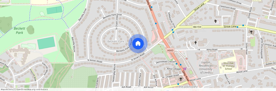 Becketts Park Road, Leeds LS6