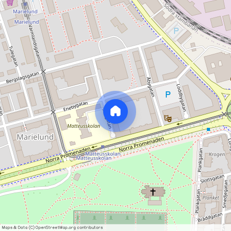 Tjustgatan 4 B, Centrum Norr