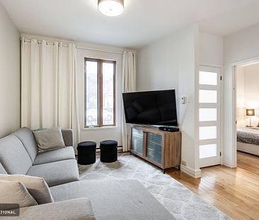 Modern ground floor appartement for rent in Villeray | Accès International Inc. - Photo 5