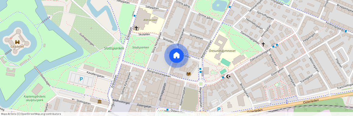 Landskrona, Skåne, Järnvägsgatan 22