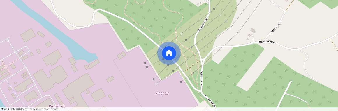 Skarviksvägen, Väröbacka