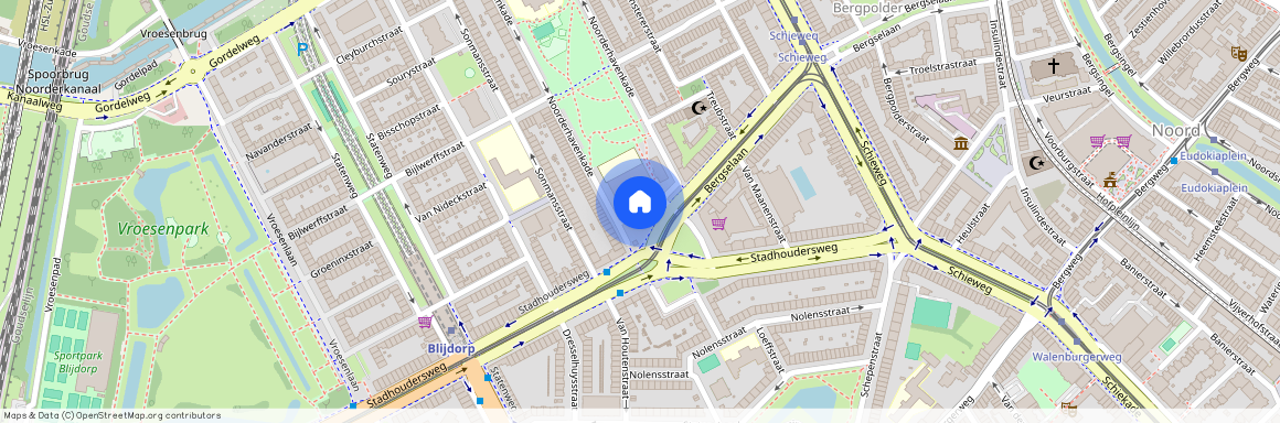 Blijdorp, 3039 ER, Stadhoudersplein, Rotterdam