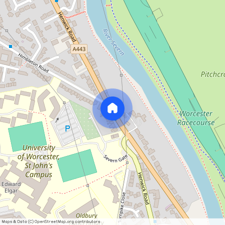 City centre, wr2 5pd, Worcester