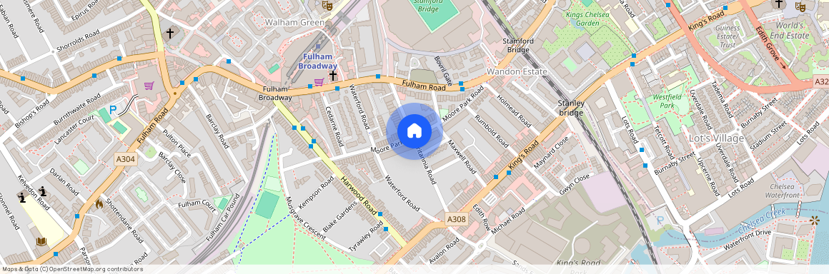 Britannia Road, Moore Park Estate, SW6