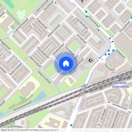 Taag- en Rubicondreef en omgeving, 3561 HV, Tannhäuserdreef, Utrecht