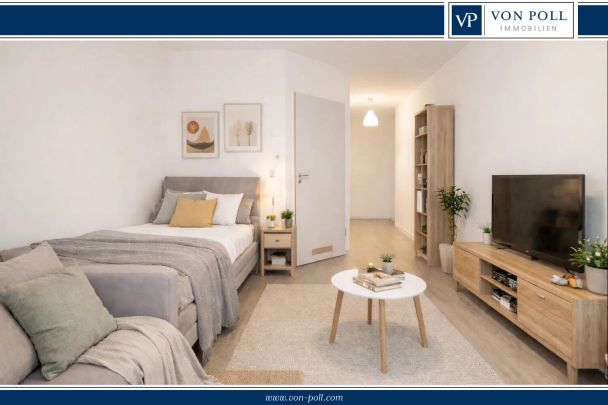 Gemütliche 1-Zimmer-Wohnung in zentraler Lage in Erlangen - Photo 1