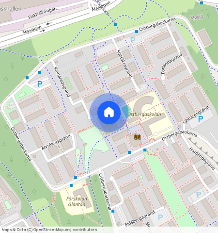 Kinnaredsgränd **, Östberga