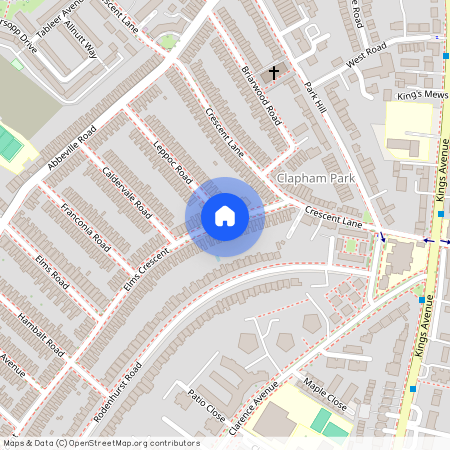 Elms Crescent, London, SW4 8QE