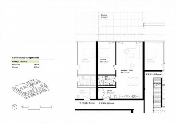 2.5 Zimmerwohnung in Stein am Rhein - Photo 1