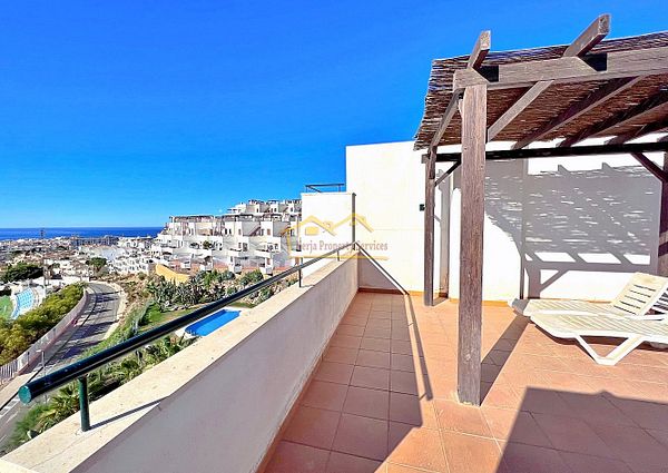 1 Bed Penthouse with Sea Views for Long Term Rental in Nerja