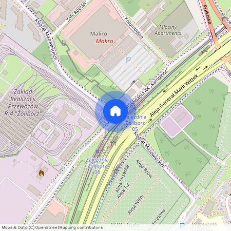 Warszawa, Bielany, Książąt, Mazowieckich