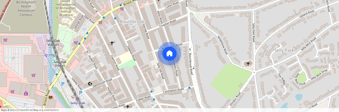 16 Rookery Road, Metchley, B29 7DQ, United Kingdom, Birmingham