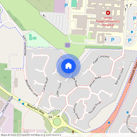 Salk Road, Gorleston, Norfolk, NR31