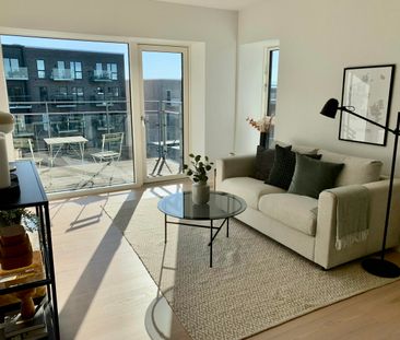 Moderne 2-værelses lejlighed i Aalborgs havneområde - Photo 4