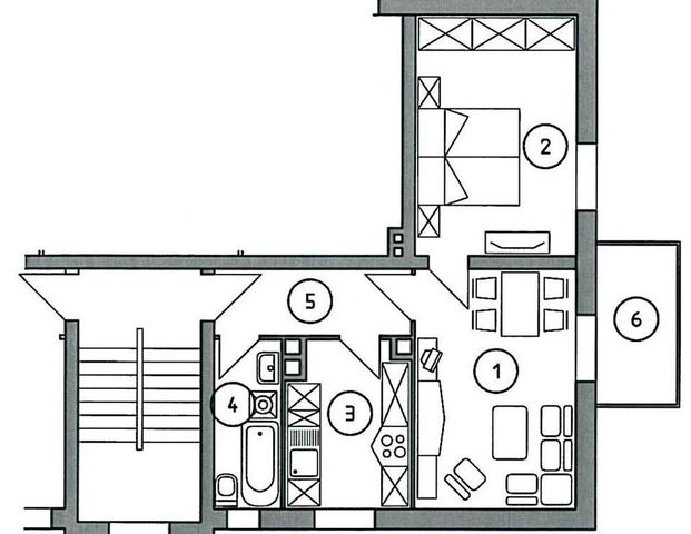 2-Raumwohnung mit Balkon in Gröditz - Photo 1